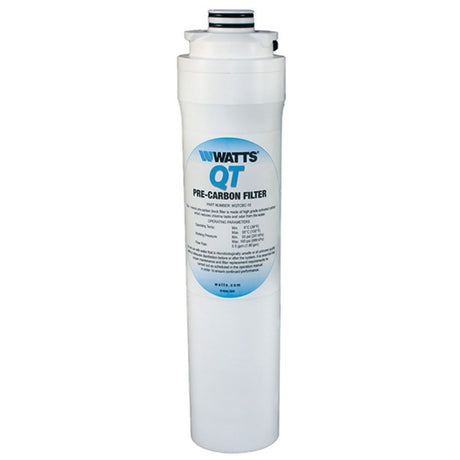 Watts WQTCBC-10 QT Quick Twist Carbon Block Prefilter