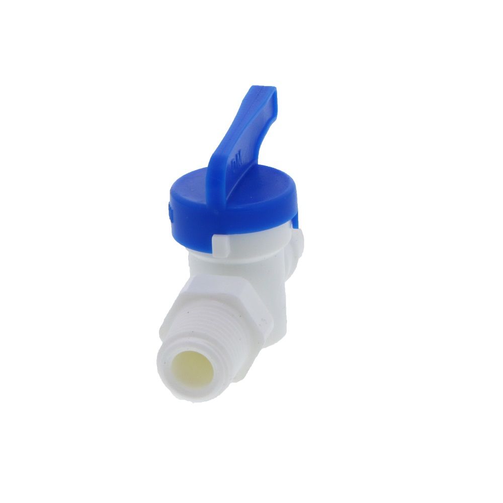 DMfit Hand Valve Male Connector - 1/4" Push-in x 1/4" NPTF