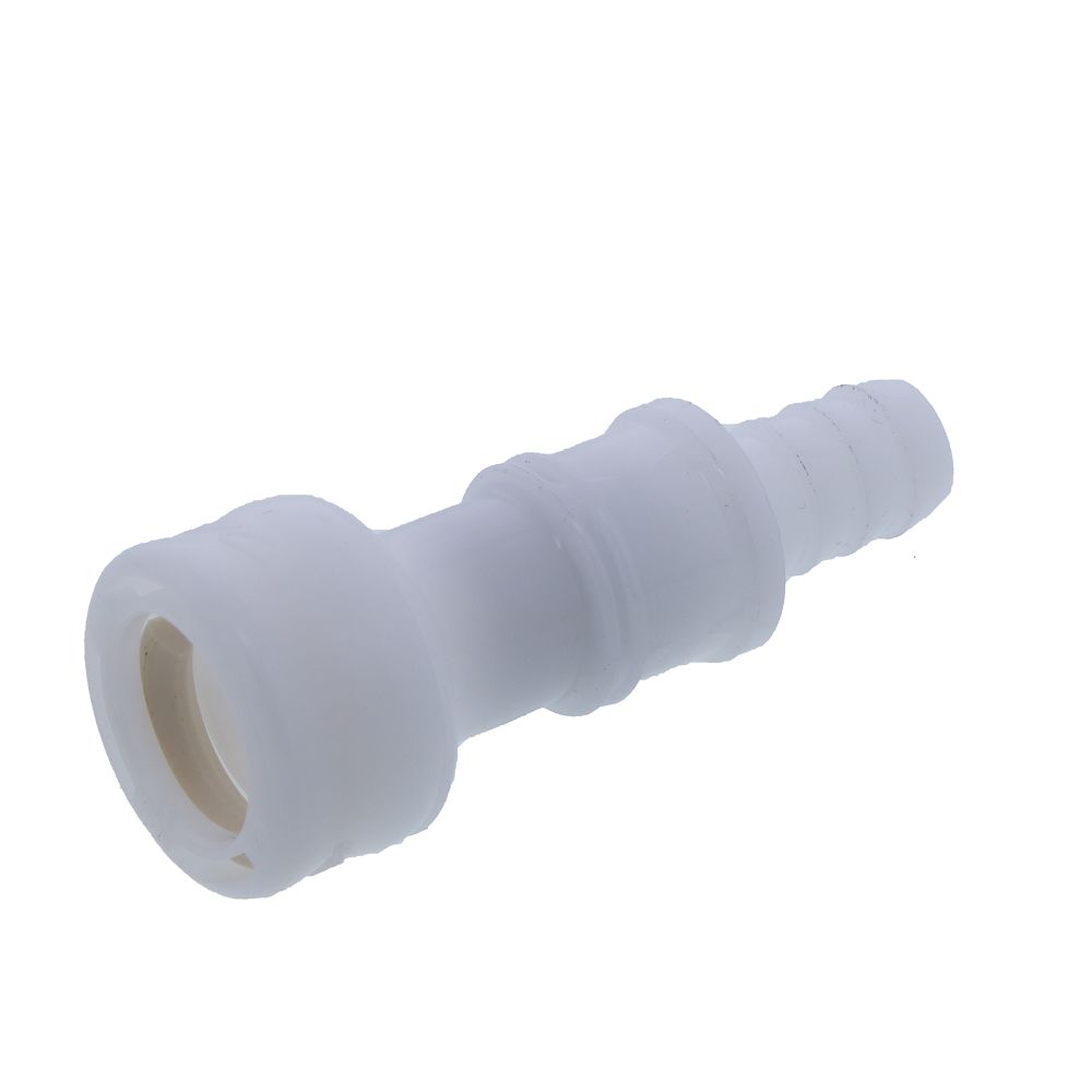 BACD17006 Valved Hose Barb Coupling Body 3/8 ID Barb
