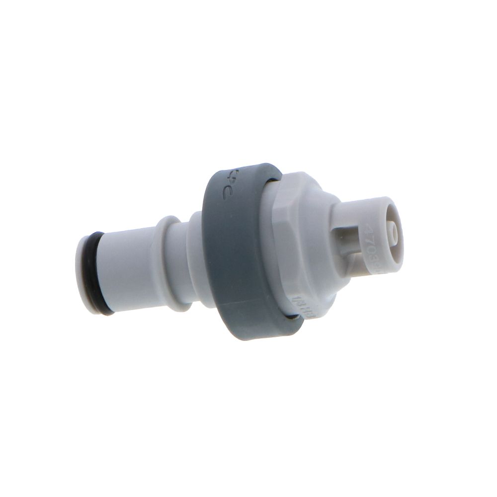 NS4D22002 Valved In-Line Hose Barb Coupling Insert 1/8 ID Barb