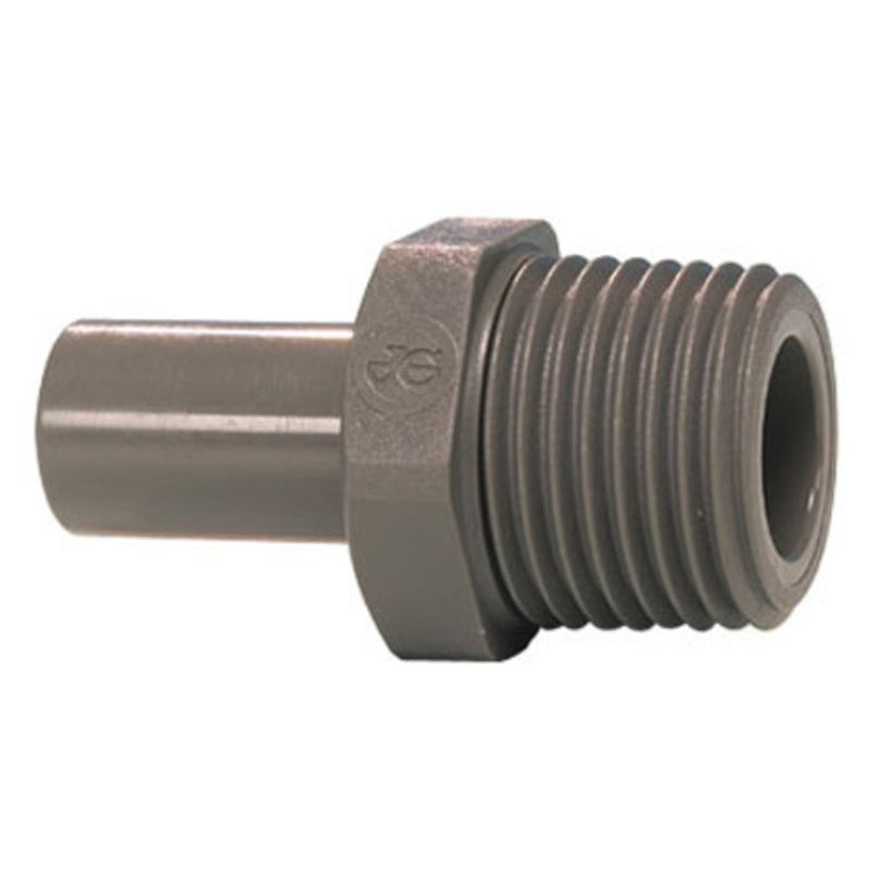 John Guest Stem Adapter NPTF - 3/8 x 3/8  NPTF