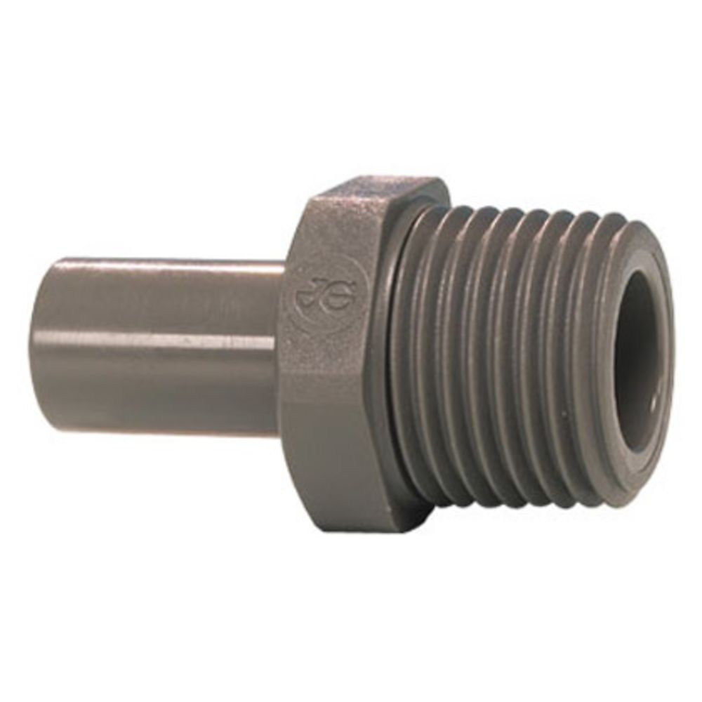 John Guest Stem Adapter NPTF - 1/2 x 3/8  NPTF