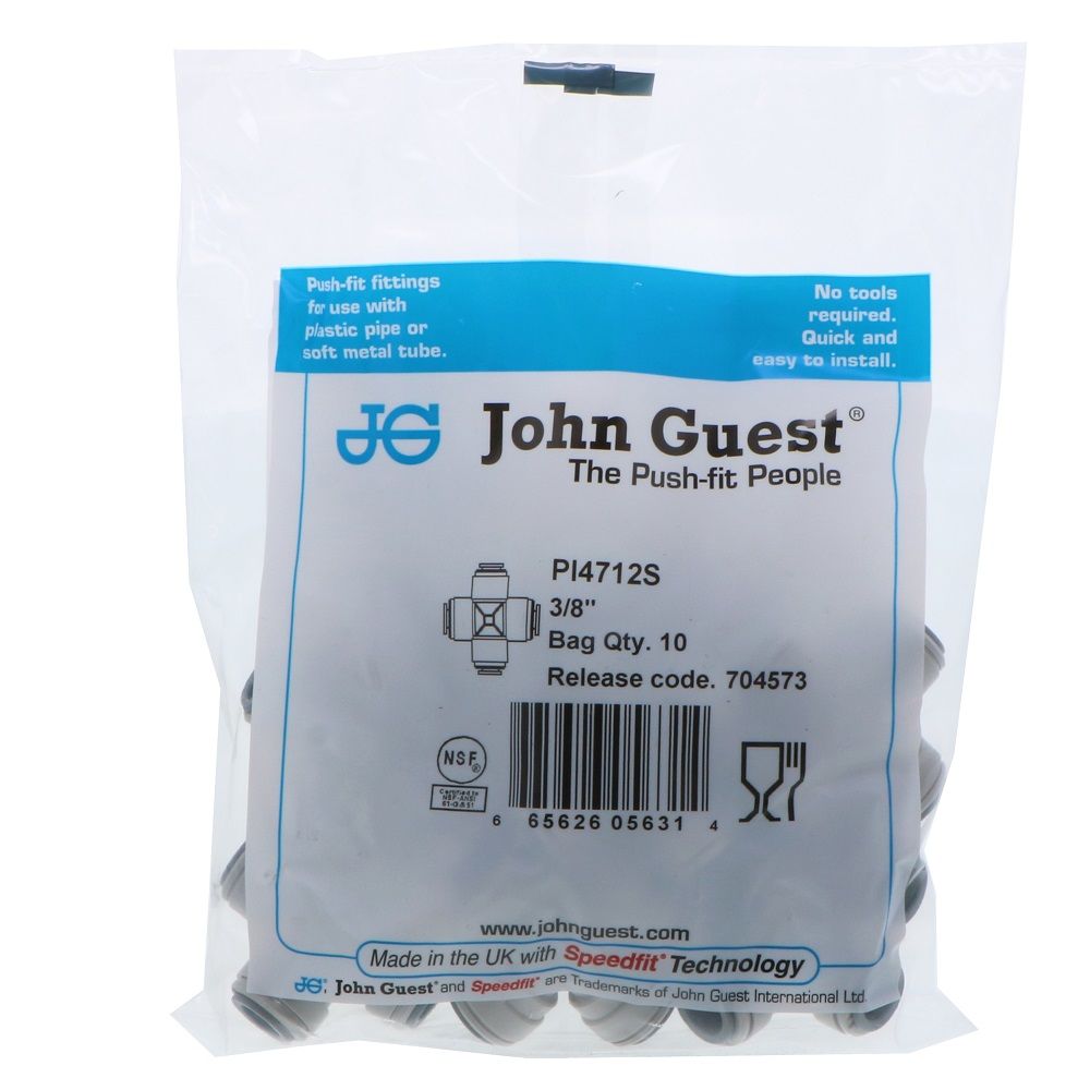 John Guest Cross - 3/8