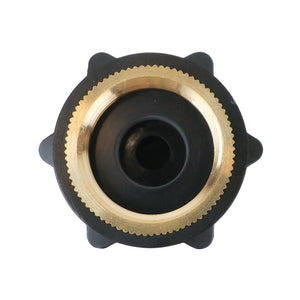NeoFit - Acetal Black Female Adapter 8mm [5/16"] tube x 3/4" BSP[P] Flat
