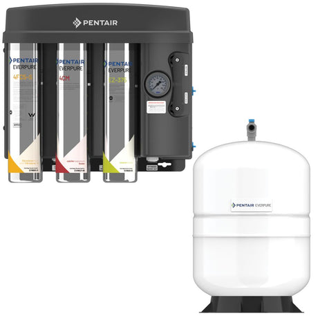 Everpure EV9975-56 EZ-RO System - 375 GPD w/5 Gal Hydropneumatic Tank
