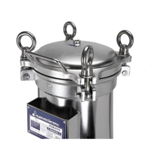 HydroScientific Swing Bolt 40 Jumbo Filter Housing, 2" FNPT 316SS