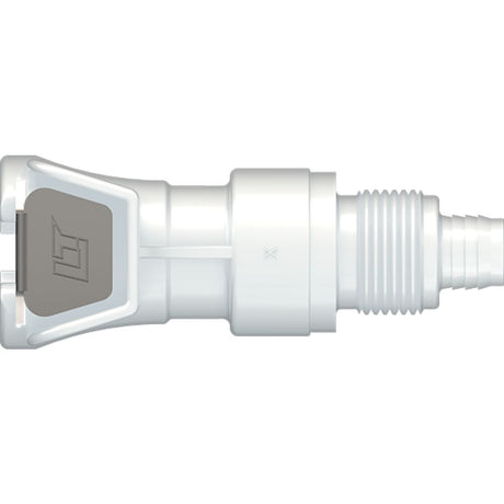 LinkTech 40AC Series Straight Female, Valved, 3/8" PTF, Natural Acetal, Buna N