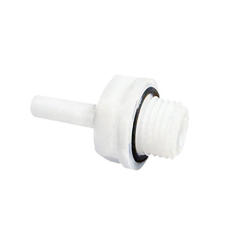 NeoFit - Acetal Natural White Stem Adapter 6mm stem x 1/8"BSP[P]
