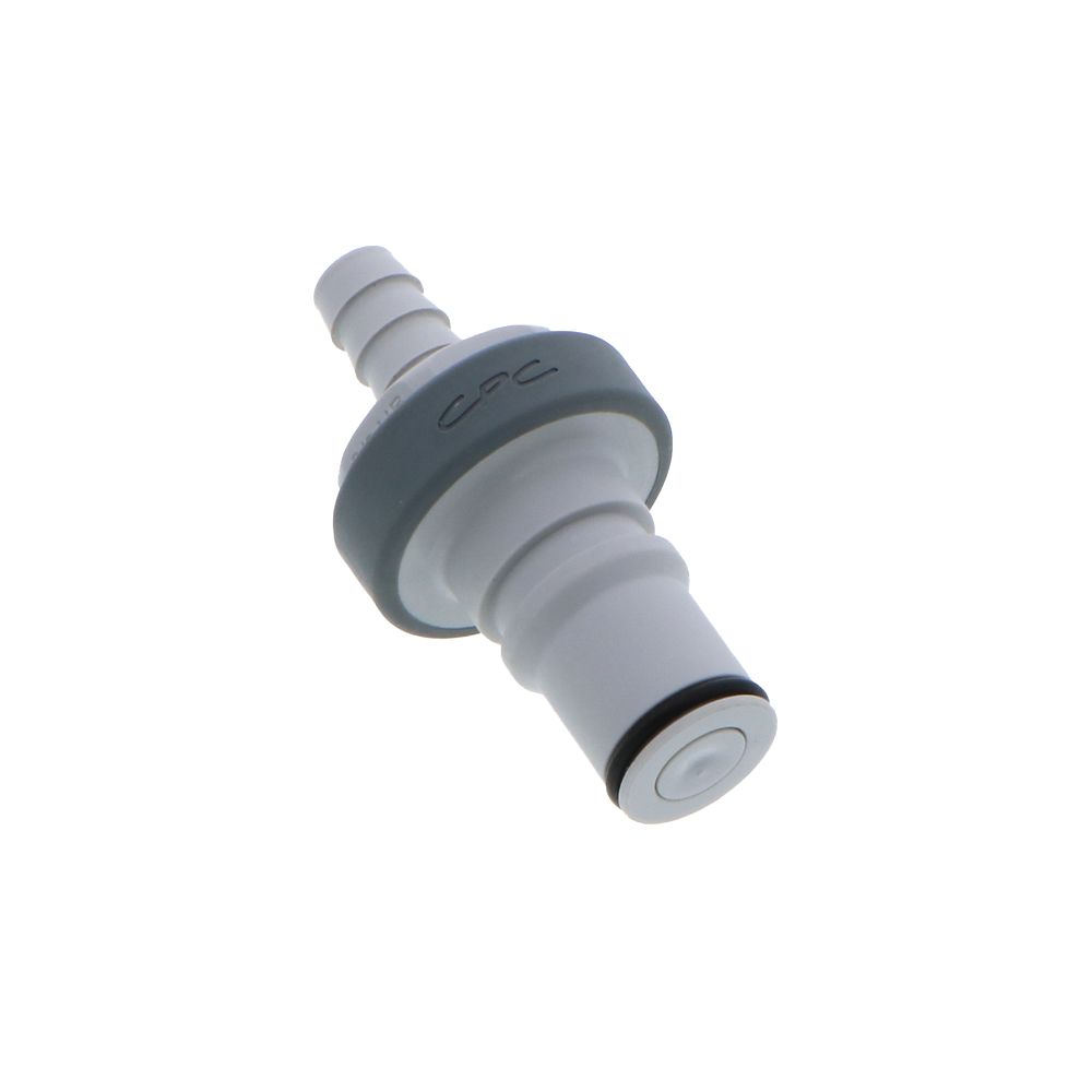 NS6D22006 Valved In-Line Hose Barb Coupling Insert 3/8 ID Barb