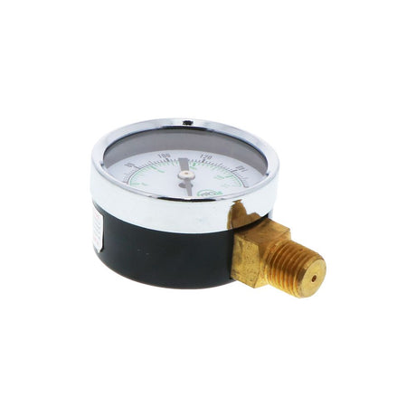 Water Pressure Gauge, Lower Mount, Lead-Free 0-160 PSI