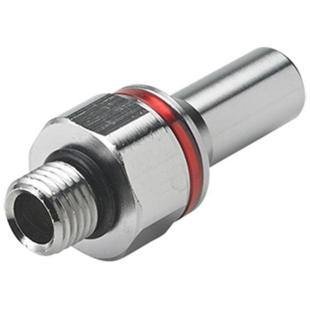 RPLQ4D46004RED Rack and Panel Insert Straight Thread Port 1/4 SAE-04 Warm Red