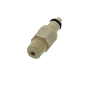 PMCD240212 Valved Male Thread Coupling Insert 1/8 NPT