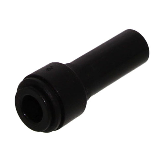John Guest Reducer Stem Black Acetal - 6mm x 8mm Stem