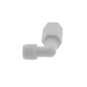 JACO 40-2-2-P-O Polypropylene Male Elbow 1/8 OD Tube x 1/8 MPT
