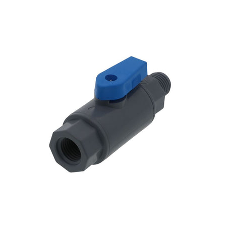 SMC 6380490 PVC Ball Valve 1/4" FNPT x 1/4" MNPT