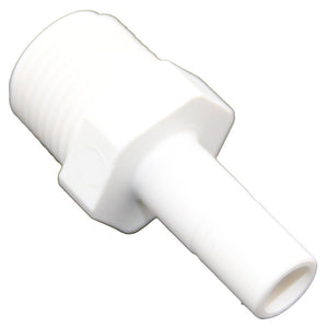 NeoFit - Polypropylene Natural White Stem Adapter 3/8" Stem x 3/8" NPTF