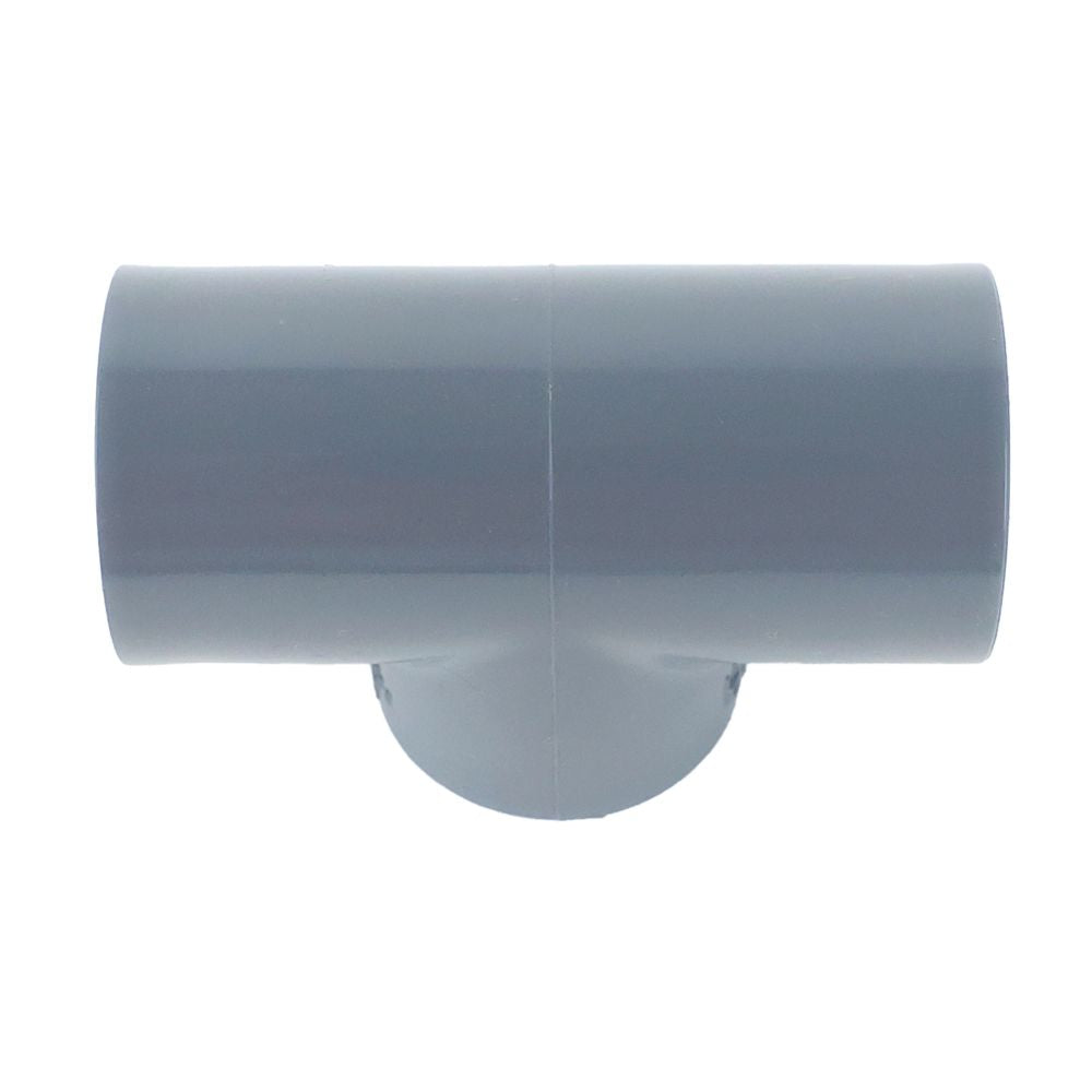 Schedule 80 PVC Tee 1/2" Socket x Socket x FPT
