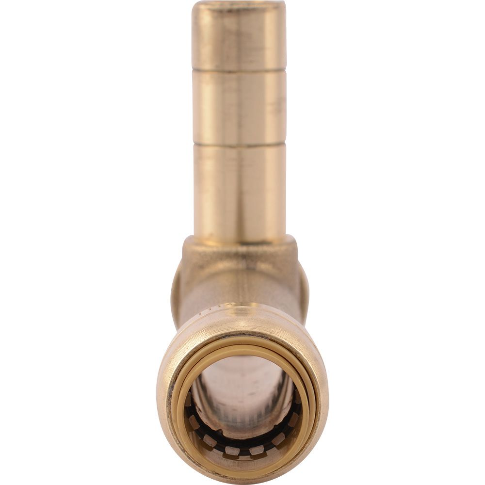 SharkBite® U4482LF Lead-Free Brass Push-to-Connect Service SLIP Tee - 1/2" x 1/2" x 1/2" CTS