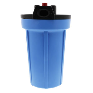 Pentek 10" Slim Line Water Filter Housing Black/Blue w/ PR