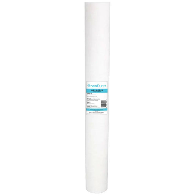 Neo-Pure MB-25195-50 19.5" Polypropylene Sediment Depth Filter 50 mic