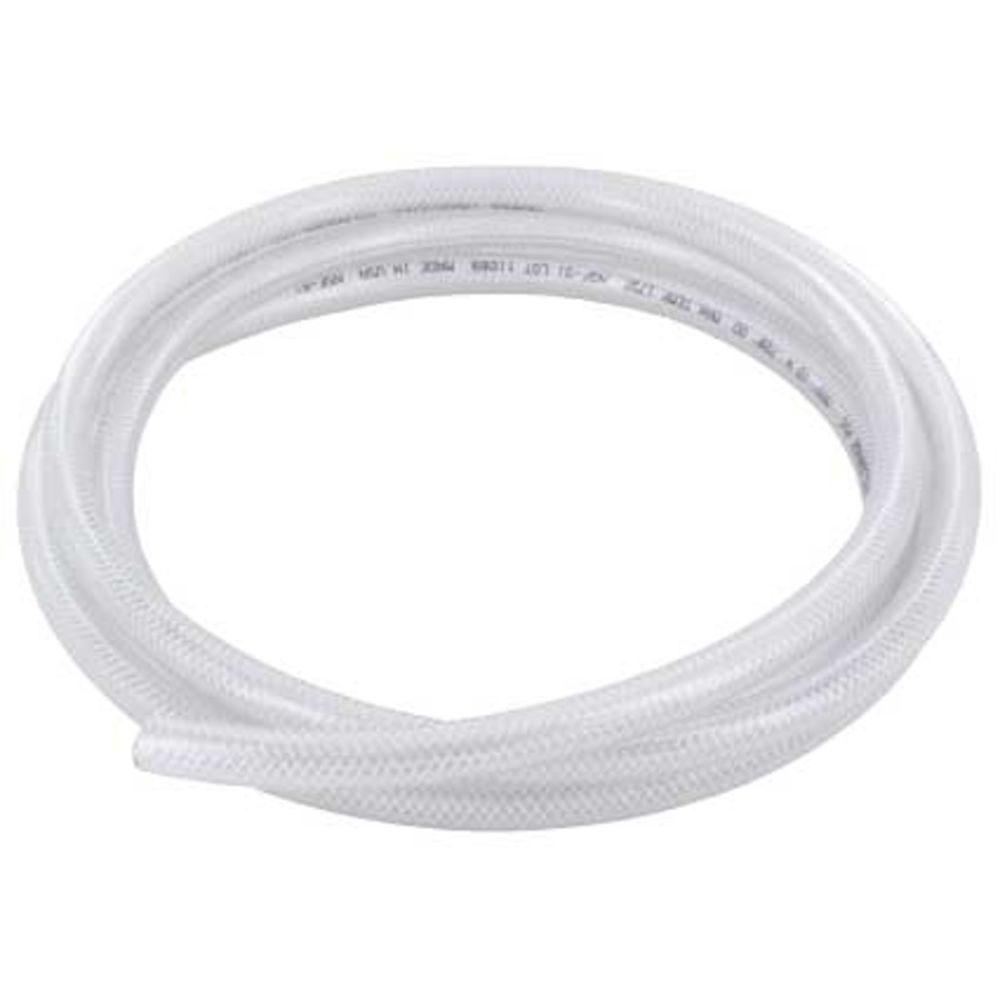 Reinforced Clear PVC Tubing 1-1/2 ID x 1.937 OD