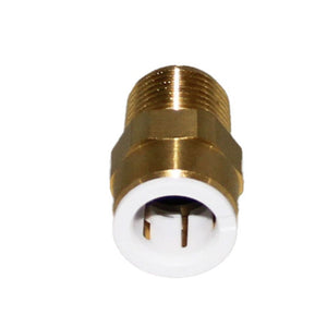 John Guest Brass Male Connector BSPT - 22mm x 3/4 BSPT
