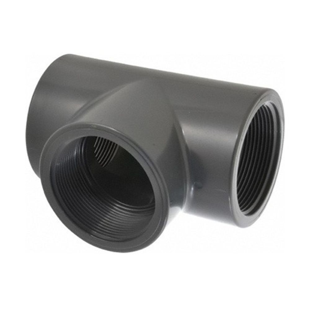Schedule 80 PVC Tee 3/8" FIP