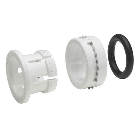 John Guest Plastic Half Cartridge - 3/8 White Single Nitrile O-ring