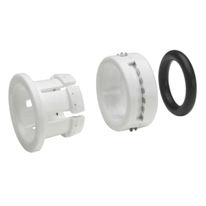 John Guest Plastic Half Cartridge - 1/4 White Single O-ring