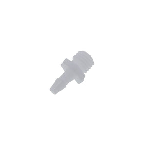 FitQuik Acetal Screw Type Blood Pressure Connector - 5/16 UNF x 1/8 ID Barb