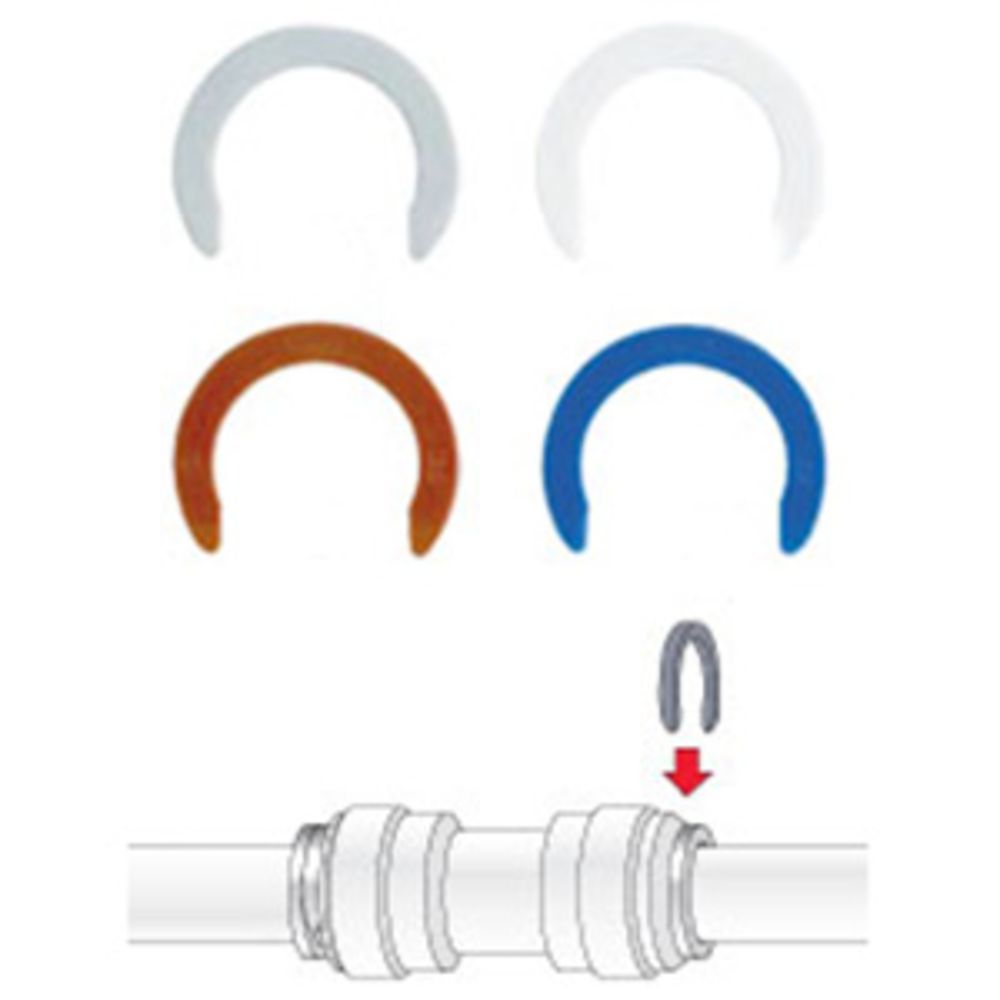 John Guest Locking Clip - 15mm Blue
