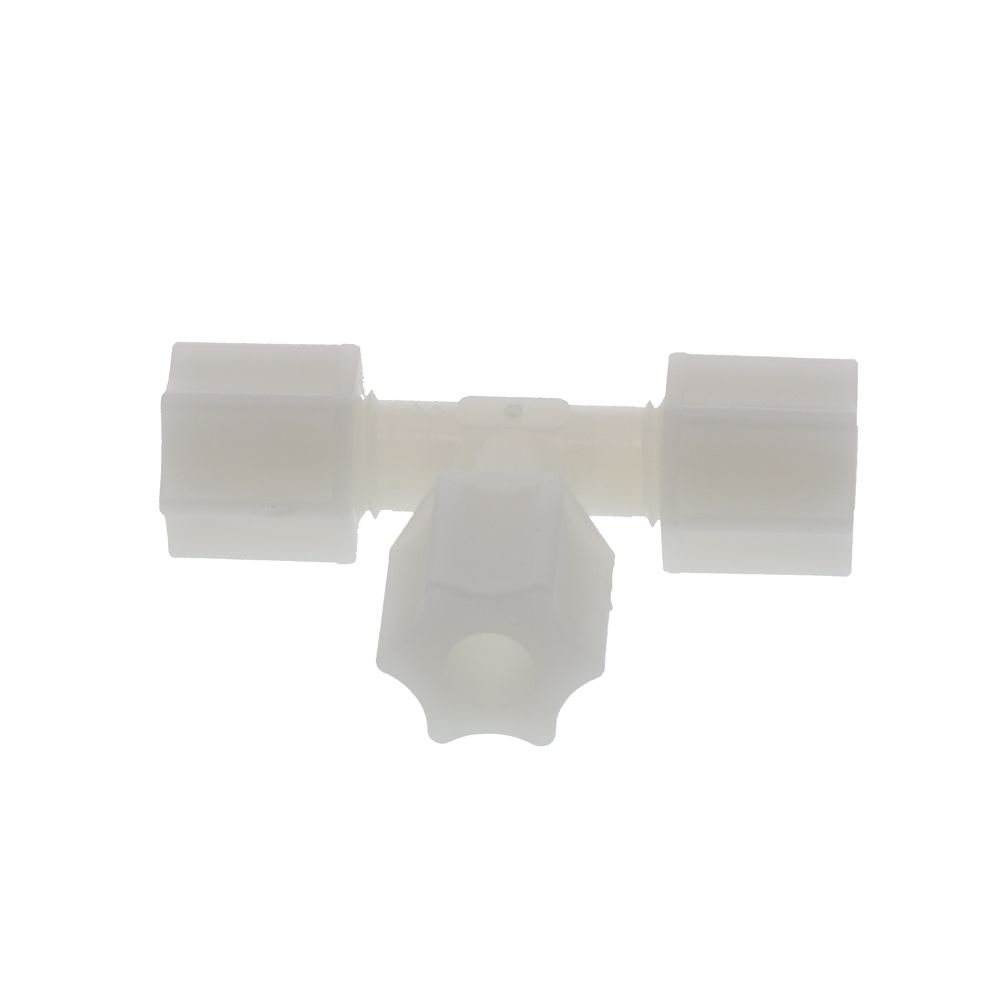 JACO 70-4-N-O Nylon Union Tee 1/4 OD Tube x 1/4 OD Tube x 1/4 OD Tube