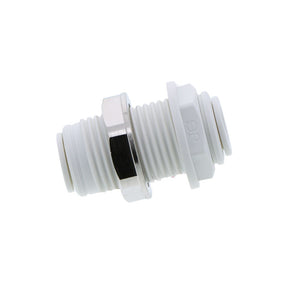 John Guest Bulkhead Union Polypro - 3/8