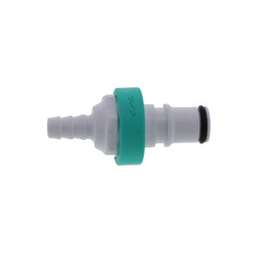 NS4D2200406 ABS Valved In-Line Hose Barb Coupling Insert 1/4 ID Barb