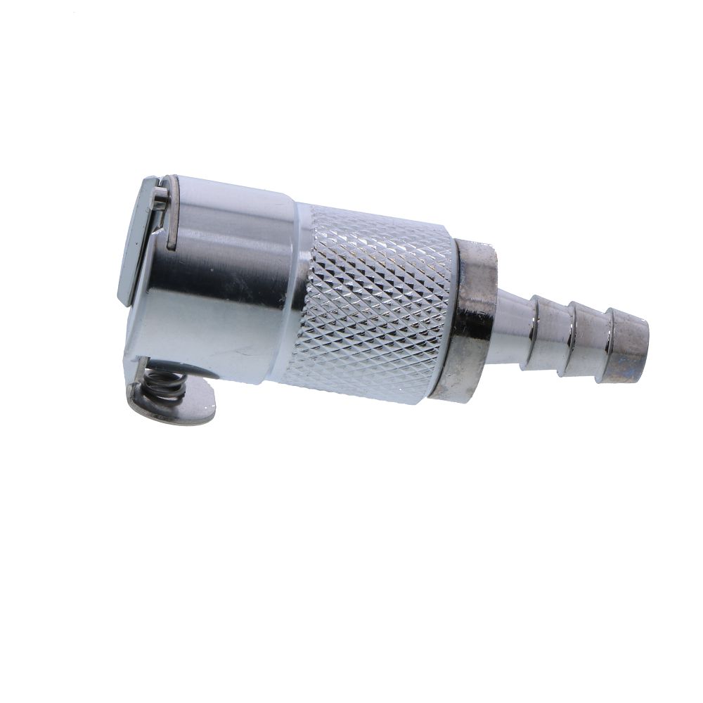 LCD17004 Valved In-Line Hose Barb Coupling Body 1/4 ID Barb
