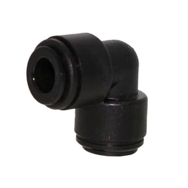 John Guest Union Elbow BLACK ACETAL - 8mm