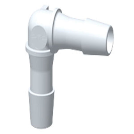 HE870 Elbow Fitting Natural PVDF 1/4 HB x 1/4 HB