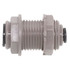 John Guest Bulkhead Union - 3/8 x 1/4