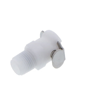 PMCD1002 Valved Male Thread Coupling Body 1/8 NPT