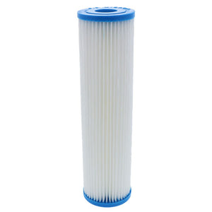 9-3/4" x 2-3/4" Flow-Max Pleated Poly - 20 mic