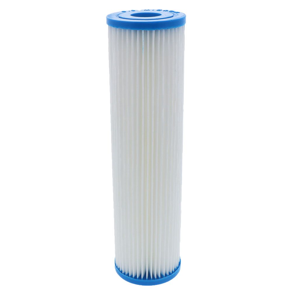 9-3/4" x 2-3/4" Flow-Max Pleated Poly - 1 mic