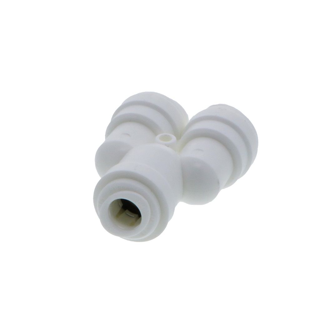 DMfit Two Way Divider - 3/8 Push-in [in] x 1/2 Push-in [out]