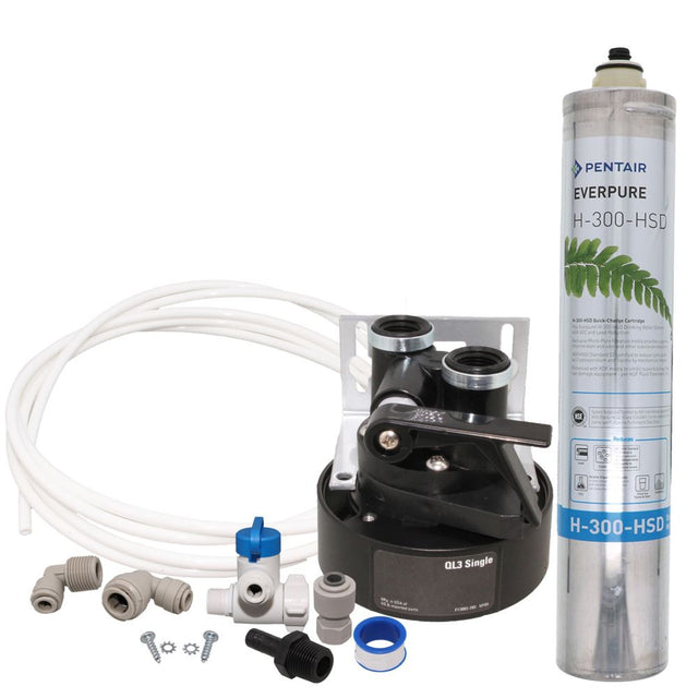 Everpure H-300-HSD Drinking Water Filter System - H-300-HSD System [Retail Package]