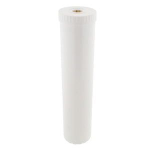 20" x 4.5" White Empty Refillable Water Filter Cartridge