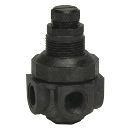 Watts P60 Series Miniature Plastic Water Pressure Regulator - 4 Way - 1/4" FNPT 0-60 psi - Viton Seal