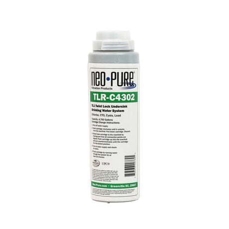 Neo-Pure Twist Lock Replacement Filter Cartridge for TL1-C302