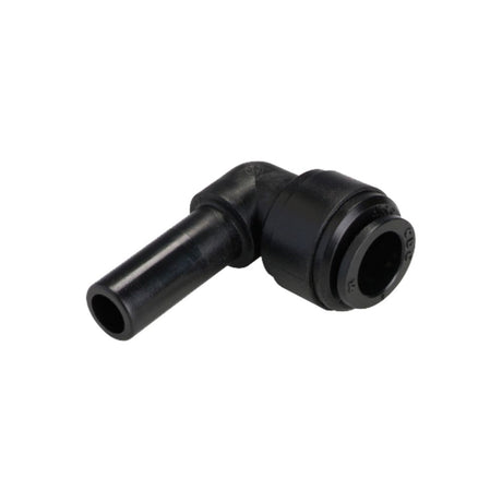 NeoFit - Acetal Black Stem Elbow 8mm [5/16"] tube x 3/8"stem