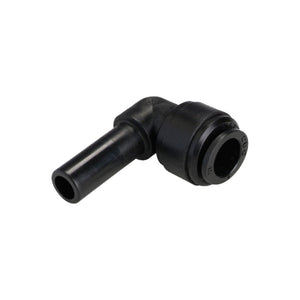 NeoFit - Acetal Black Stem Elbow 8mm tube x 8mm stem