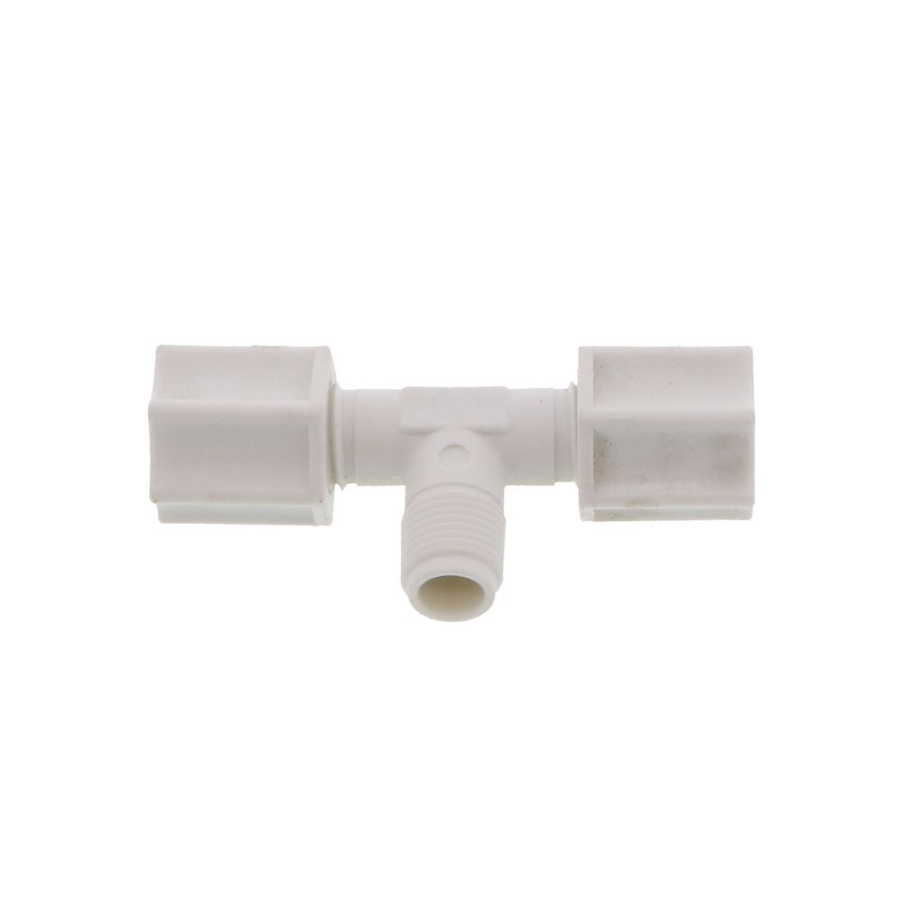 JACO 60-4-2-P-PG Polypropylene Male Branch Tee 1/4 OD Tube x 1/8 MPT