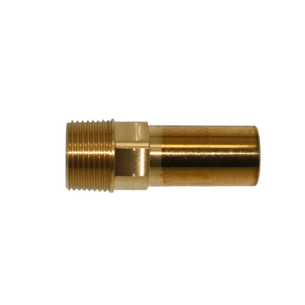 John Guest Brass Male Stem Adapter NPT - 28mm x 1 NPT